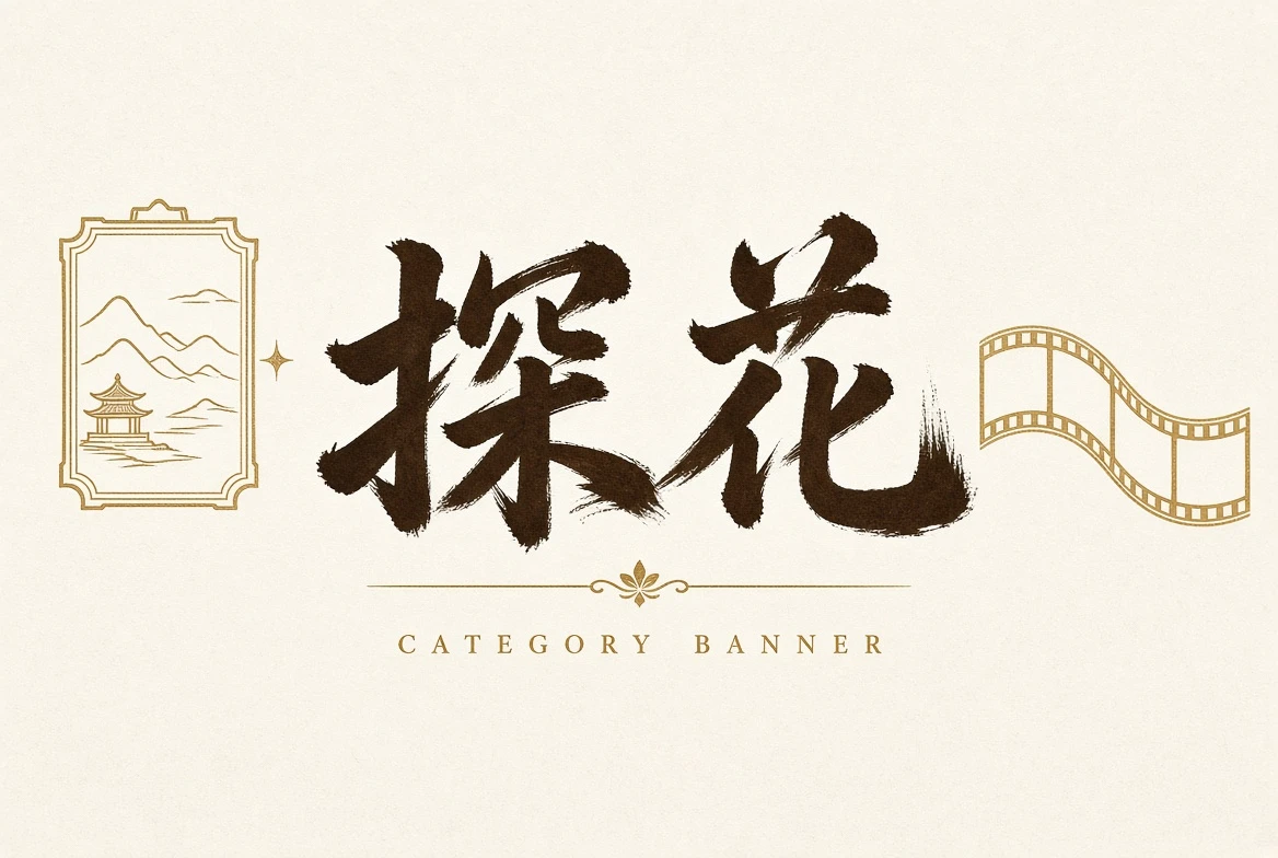 探花画幅内容示意